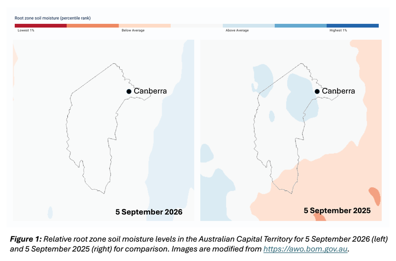 Figure 1 - Soil Moisture Conditions